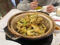 虾酱焗有机花菜-和记小菜(东方店)