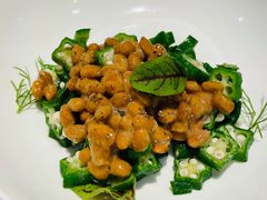 粉糯纳豆拌秋葵-金鼎轩(亚运村店)