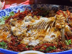 蒜爆鲤鱼-忆外婆徐州菜·地锅鸡·生日宴(吴庄店)