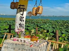 -七的湖·晚芳亭·阳澄湖农家菜·大闸蟹(莲花岛店)