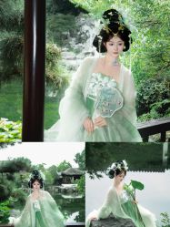-苏州窝边小草摄影·汉服妆造跟拍(拙政园店)