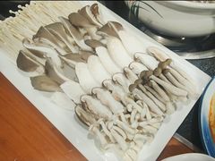 菌菇拼盘-清真华宇开锅羊肉