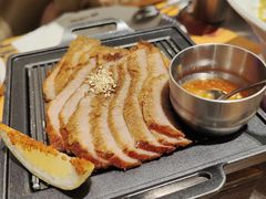 炭烧秘制猪颈肉-simply thai天泰(世纪汇店)