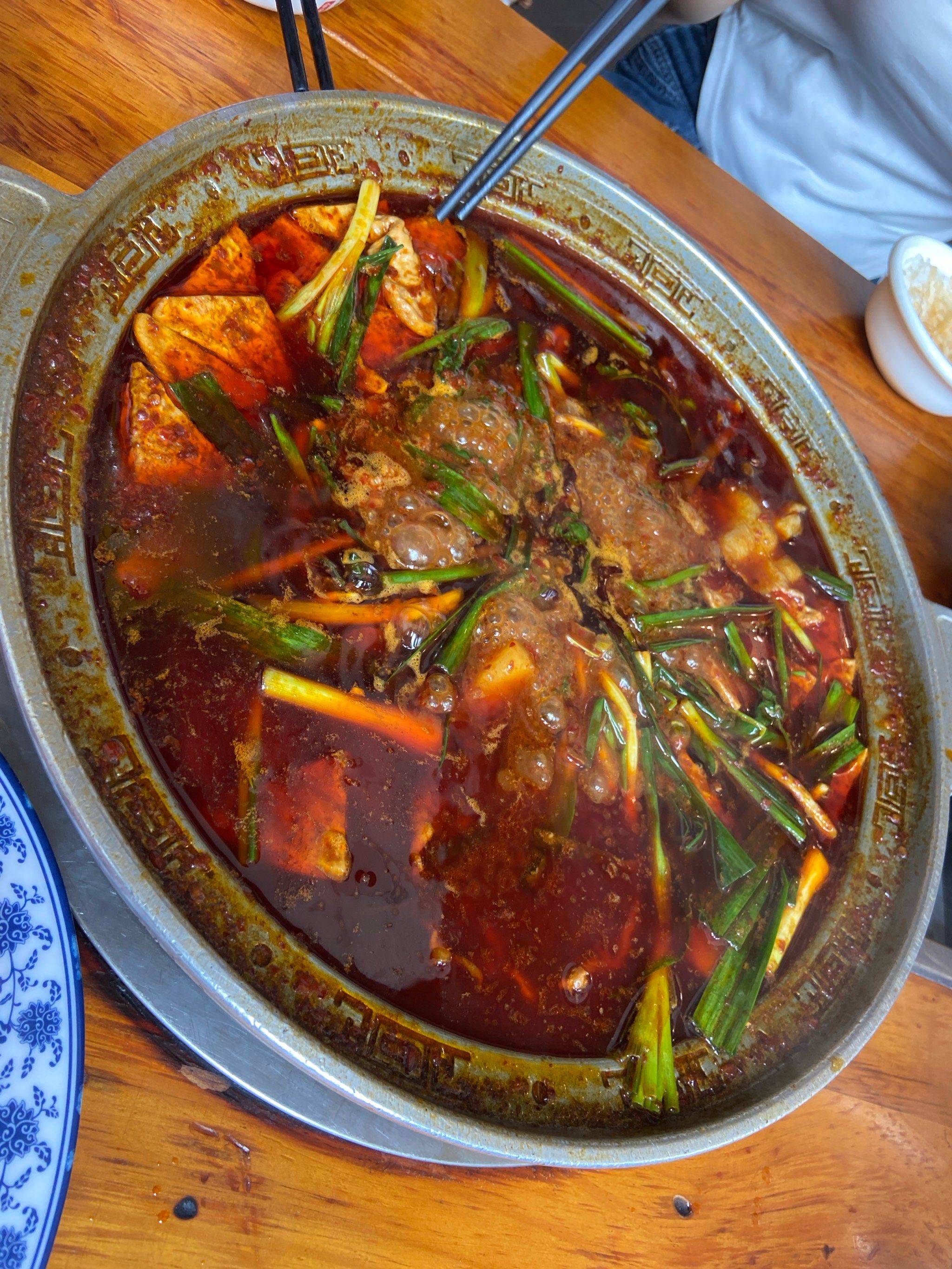 豆干火锅太香了