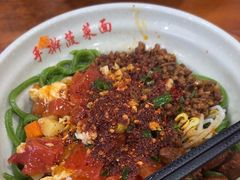 -手擀菠菜面(西康路店)