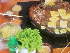 -老姐石板烧烤+铜炭火锅(总店)