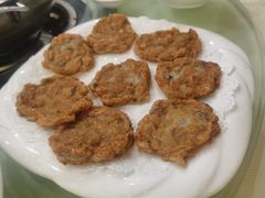 香煎墨鱼饼-凯盈阁·顺德私房菜·桑拿鸡