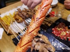 烤火腿肠-聚串门儿·东北烧烤(信义坊店)