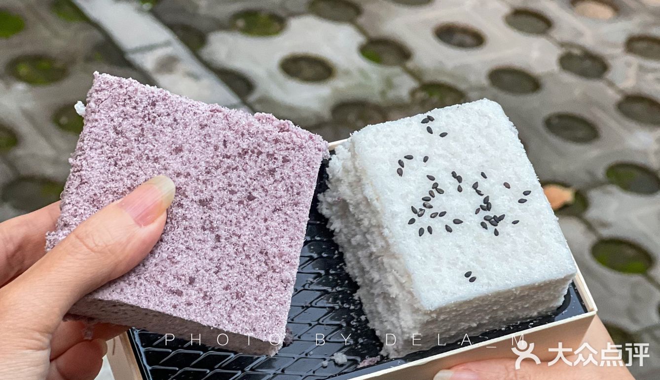 谁能抵挡得住这一口糯叽叽的韩式米糕 