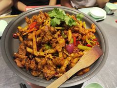 炭火干锅牛蛙-炭舍干锅·烤鱼(扬名广场店)