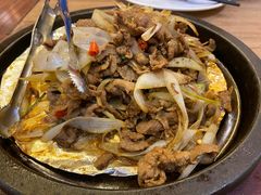 葱爆羊肉-九十九顶毡房(阜石路店)