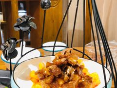 -东来菜馆•手抓海鲜家常菜•海鲜锅贴(鸽子窝店)