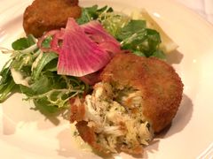Crab cakes-Keens Steakhouse