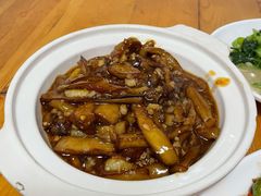 鱼香茄子煲-甜甜屋(解放中路店)