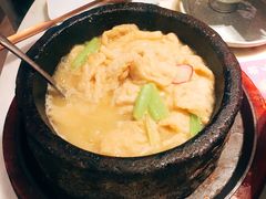 石锅浓汤油豆腐-荷庭·精致湘菜(华强北九方店)
