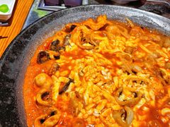八爪鱼微辣-红辣椒八爪鱼特色韩国料理