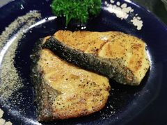 铁板三文鱼-福樱兰海鲜放题铁板烧(加州店)