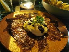 风干牛肉黑松露温泉蛋土豆泥-Apollo·西班牙小酒馆(安福路店)