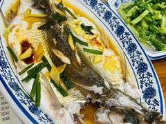 清蒸白水鱼-洞天食府(北大街店)