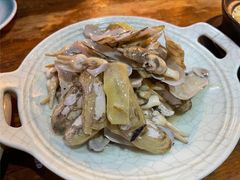 葱姜炒蛏子-老姑砂锅·烧烤天津菜(体北道店)