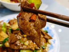 炒猪肝-湘春酒家·1989(运达汇店)