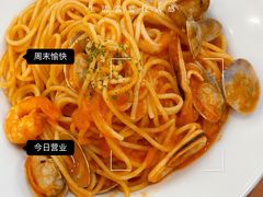 海鲜番茄味意面-萨莉亚意式餐厅(东山口店)
