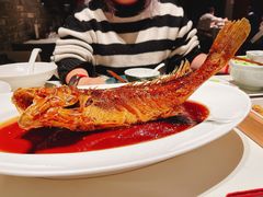 金蒜糖醋大黄鱼-四季民福烤鸭店(外滩外白渡桥店)