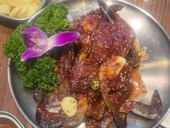 -明洞阿姨·韩式酱蟹烤肉·创意料理(三元桥店)