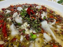 鲜花椒泉水鱼-湖畔鲁菜·二十年老字号餐厅(大明湖店)