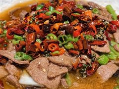 鲜花椒溜肝尖-魁盛居百年鲁菜馆(县西巷店)