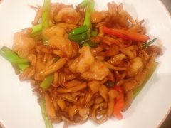 XO酱爆白玉菇虾仁-大树餐厅(红旗街万达店)