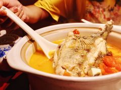 番茄洋葱桂鱼豆腐汤-老吉士酒家(天平路店)