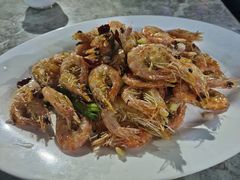 椒盐基围虾-四川小胡子海鲜(丁村万人海鲜广场店)