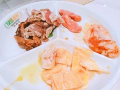 -绿岛港轩海鲜烤肉涮锅自助餐厅