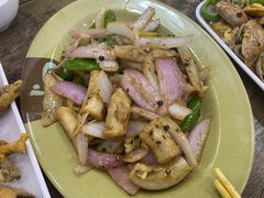 黑椒炒竹肠-贞姨美食·老字号海鲜大排档