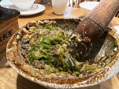 皮蛋青椒擂茄子-费大厨辣椒炒肉(皇庭广场店)
