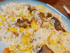 -劳动公园新疆人烤腰子