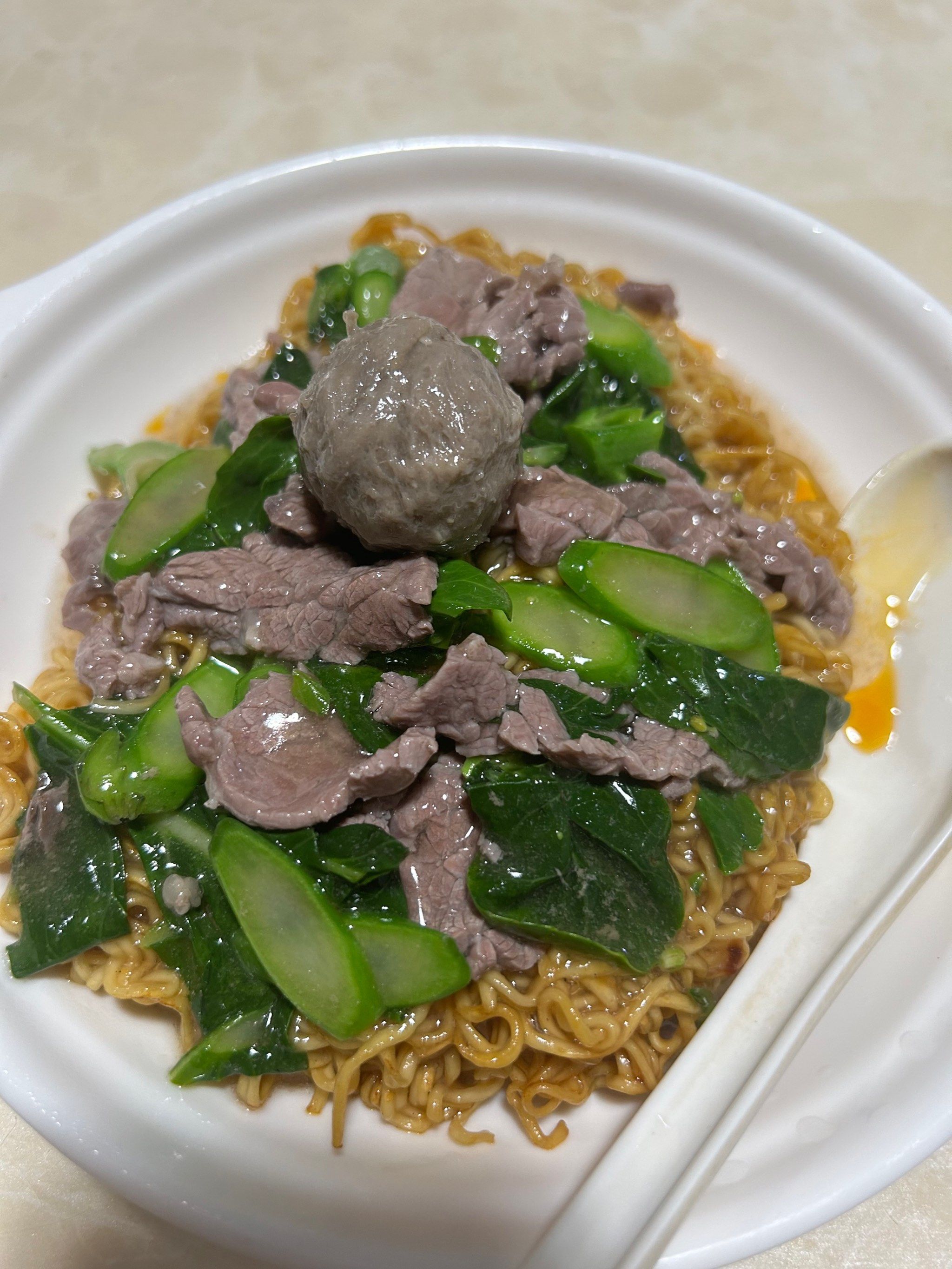 能打几分的湿炒牛肉面