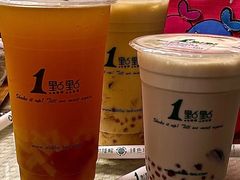 焦糖红茶拿铁-1点点(星光名座店)