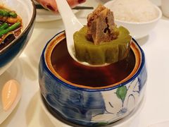 苦瓜黄豆龙骨汤-清晖小苑•顺德地方菜(壹海城店)