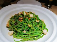 煸青丝炒扇贝柱-味莊·青岛菜(云霄路店)