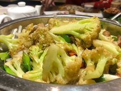 干锅有机花菜-泡椒食堂