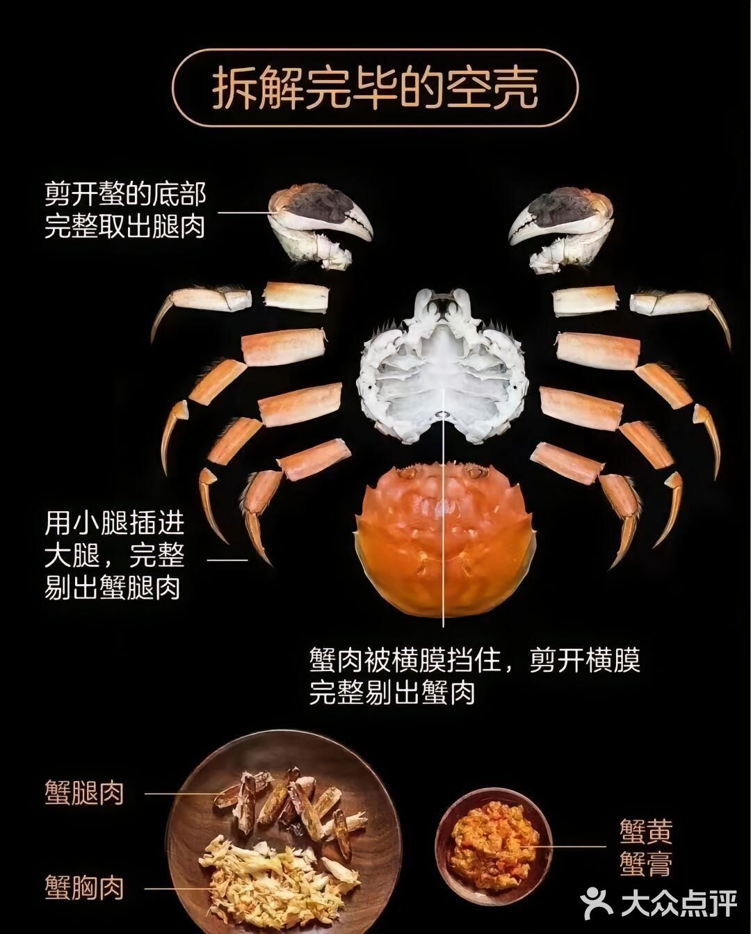 🐚🥢螃蟹大揭秘：手把手教你轻松拆螃蟹