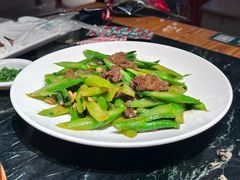 沙茶酱芥兰炒牛肉-大鸽饭(北京路店)