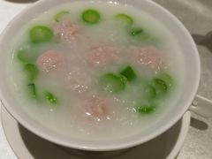 菜心粒肉丸粥-白云宾馆·白云宴餐厅