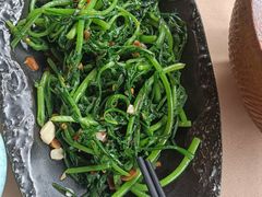 水豆鼔炒蓬蒿菜-山石榴·贵州菜(丰盛里店)