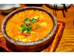 咕嘟肉末包浆豆腐-云海肴·汽锅鸡·云南菜(天山百盛优客店)