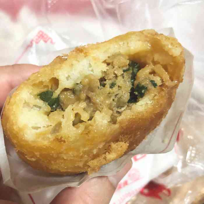 煎意浓吴记煎包-"与其说是煎包感觉更像是炸包,外层酥脆里面.