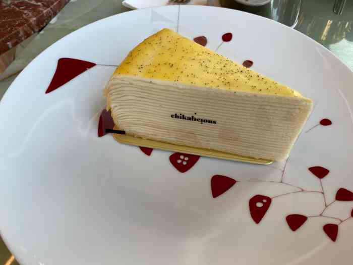 北京难得蓝天真是给面子 选了chikalicious 一92看风景一边吃甜品