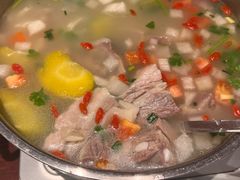 一锅羊排揪片叶子-那拉提之疆·新疆菜(美院店)